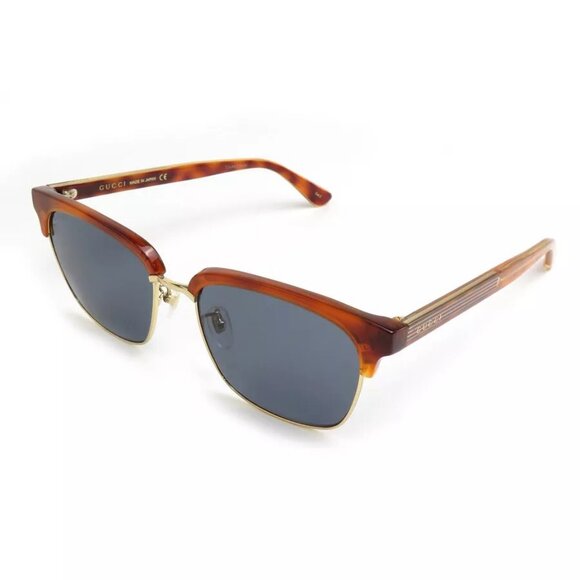 Auth GUCCI Sunglasses Brown/Gold Plastic/Metal - Picture 15 of 15